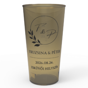 Esküvői Repohár Classic 0,3 l